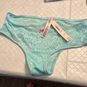 Victoria's Secret Aqua Lace Panties